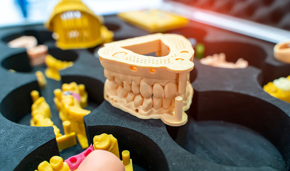 Easy to Mount Printed Dental Models